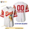 Personalized Winnie The Pooh All Over Print Pinstripe 3D Baseball Jersey