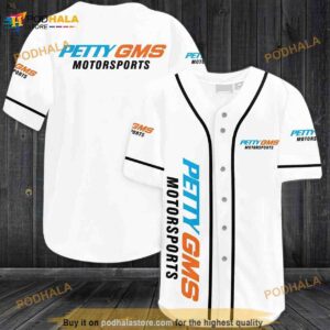 Petty Gms Motorsports 3D Baseball Jersey