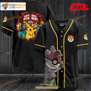 Pokemon Don’t Dead Open Inside Baseball Jersey