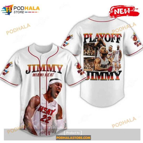 Premium Miami Heat Sports Fan White Color Jersey Shirt