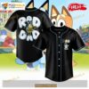 Rad Dad Bandit Heeler Style Black Bluey Jersey