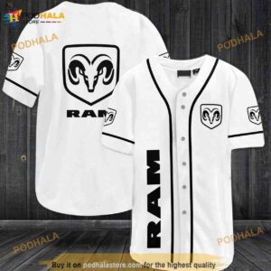 Ram Racing 3D Baseball Jersey