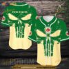 Retro Skull Dos Equis 3D Baseball Jersey Shirt