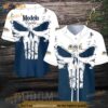 Retro Skull Modelo 3D Baseball Jersey