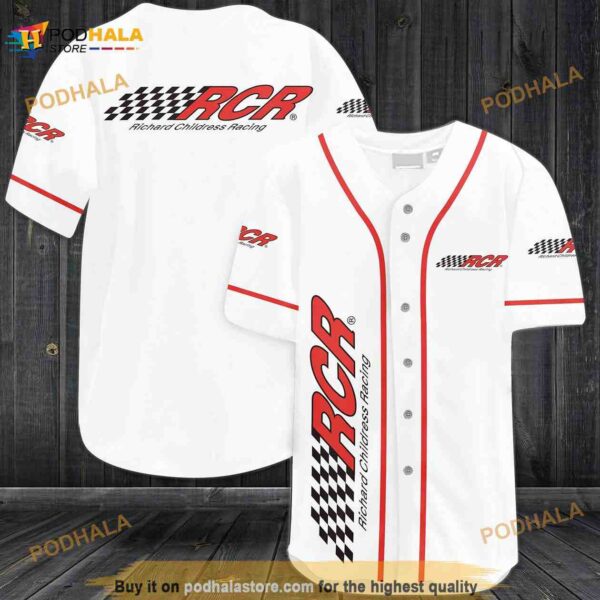 Richard Childress Racing Team 3D Baseball Jersey