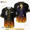 Sanji Vinsmoke Anime 3D Baseball Jersey Shirt