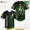 Skull Fire Dos Equis 3D Baseball Jersey