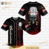 Skull With Budweiser 3D Baseball Jersey Shirt