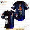 Skull With Labatt Blue 3D Baseball Jersey Shirt