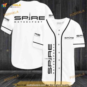 Spire Motorsports 3D Baseball Jersey