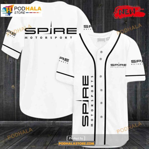 Spire Motorsports Baseball Jersey