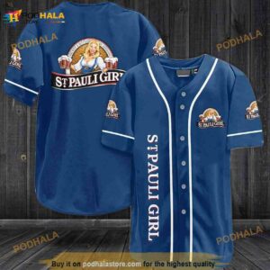 St Pauli Girl 3D Baseball Jersey