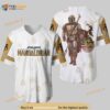 Star Wars Mandalorian Baby Yoda Pinstripe Unisex 3D Baseball Jersey