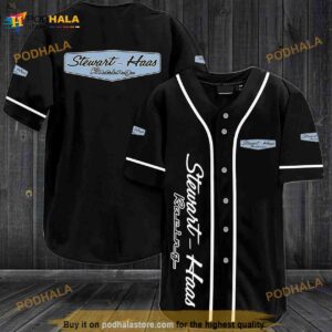 Stewart-haas Racing Car Team 3D Baseball Jersey