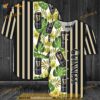 Striped Tropical Hawaii Guinness Beer 3D Baseball Jersey Shirt