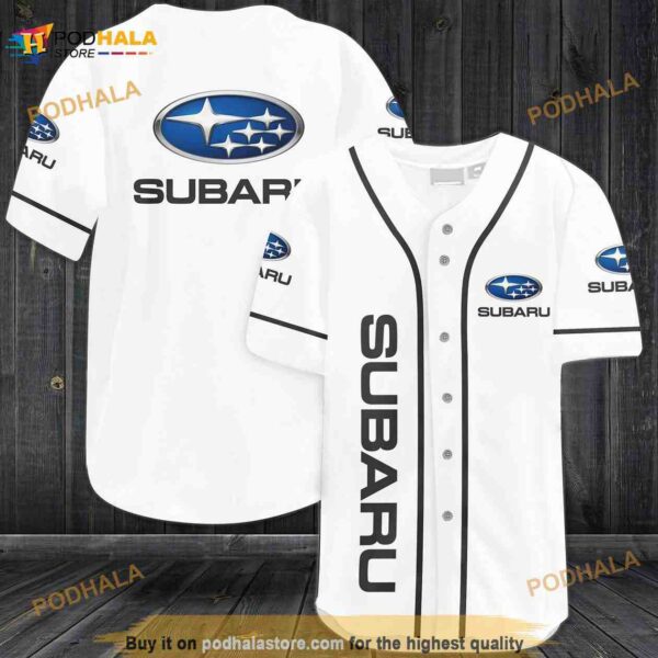 Subaru 3D Baseball Jersey