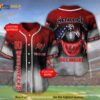 Tampa Bay Buccaneers Personalized Name Number Metallica 3D Baseball Jersey