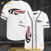 Team Penske Car Racing 3D Baseball Jersey