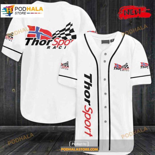 Thor Sport Racing Baseball Jersey