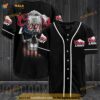 Us Flag Black Skull Coors Light 3D Baseball Jersey