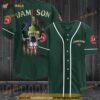 Us Flag Black Skull Jameson 3D Baseball Jersey