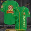 Vintage Green Skull Jagermeister 3D Baseball Jersey