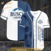 Vintage Skull Busch Light 3D Baseball Jersey