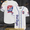 White Old Style Beer 3D Baseball Jersey