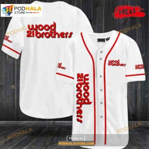 Wood Brothers Racing Baseball Jersey