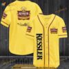 Yellow Kessler Whiskey 3D Baseball Jersey Shirt